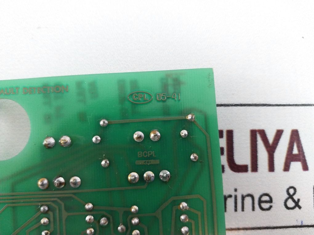 Alstom D-984-0578 Intensity And Fault Detection Board Cpl 05-41