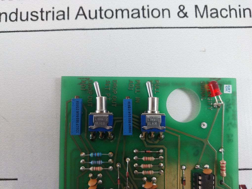 Alstom D-984-0578 Intensity And Fault Detection Board Cpl 05-41