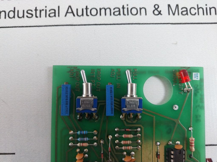Alstom D-984-0578 Intensity And Fault Detection Board Cpl 05-41