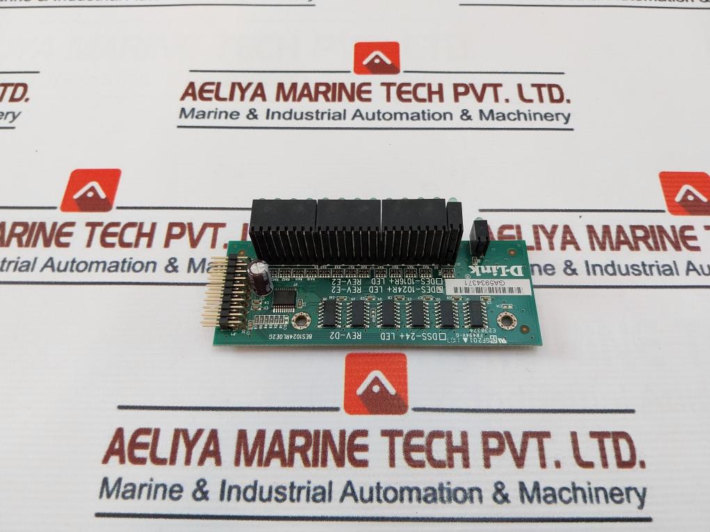 D-link Des-1024R+ Led Printed Circuit Board
