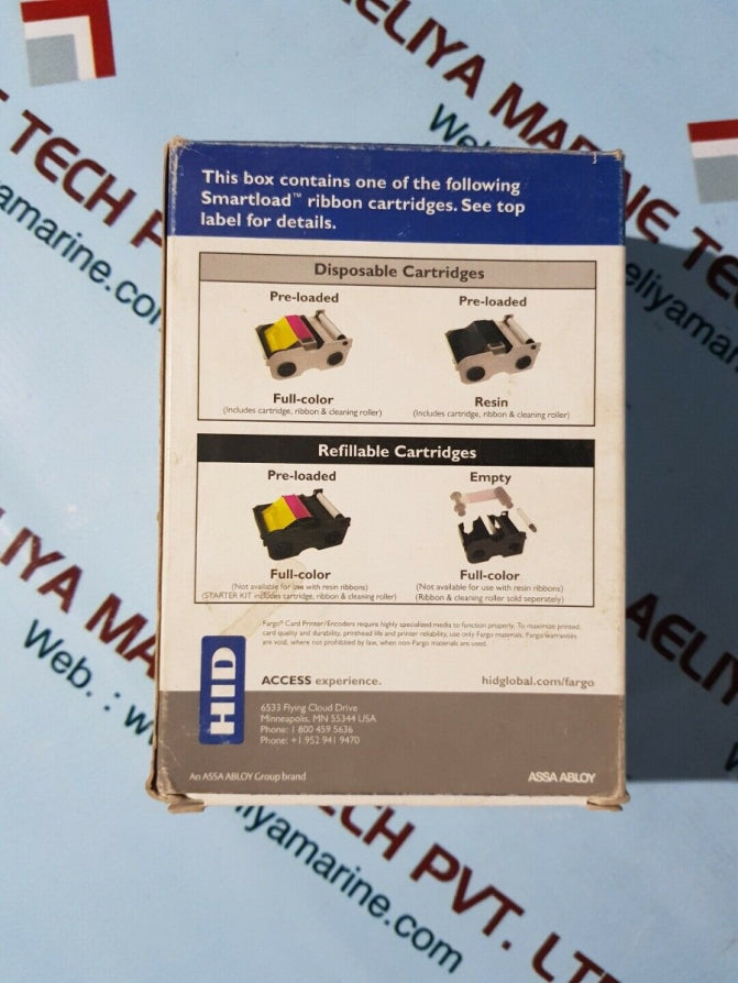 Fargo dtc400e smartload ribbon cartridge