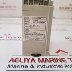 Dae Joo Dt-1A-a8Ab Ac Current Transducer Dc 4-20Ma Ac 115/230V