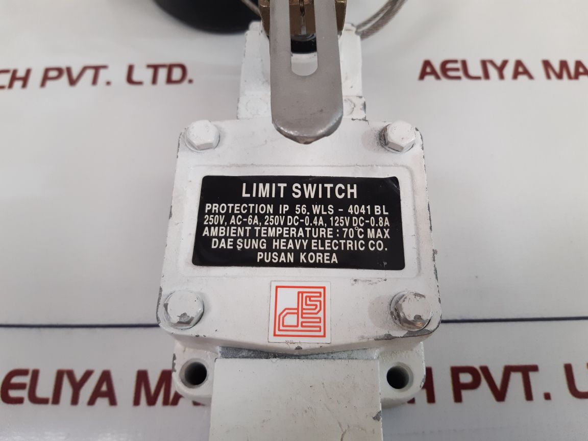 Dae Sung Wls-4041 Bl Limit Switch 250V, 6A