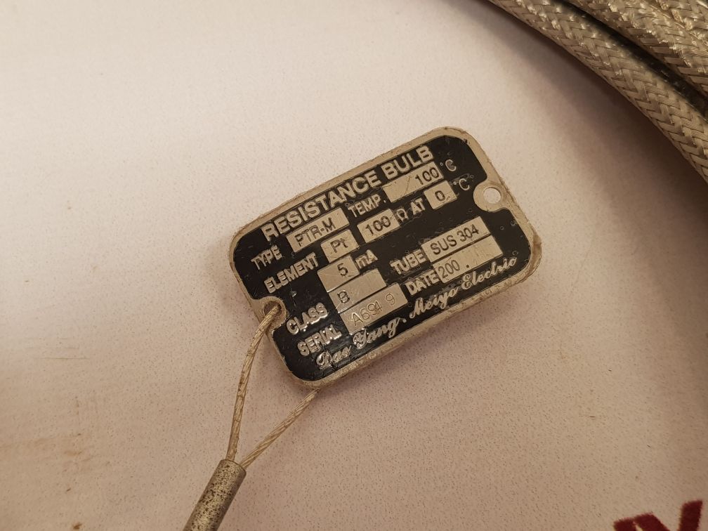 Dae Yang Meiyo Ptr-m Resistance Bulb Pt 100 ?