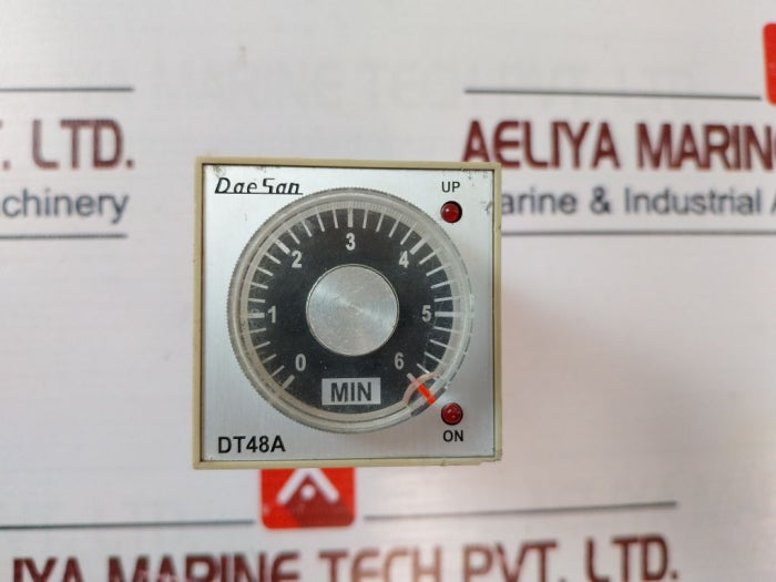 Daesan Dt48a Timer 0-6 Min 110/220v Ac 50/60hz