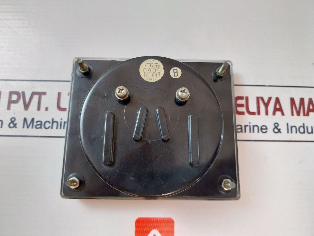 Daiichi Lsk-12 Panel Voltmeter 0-1200A