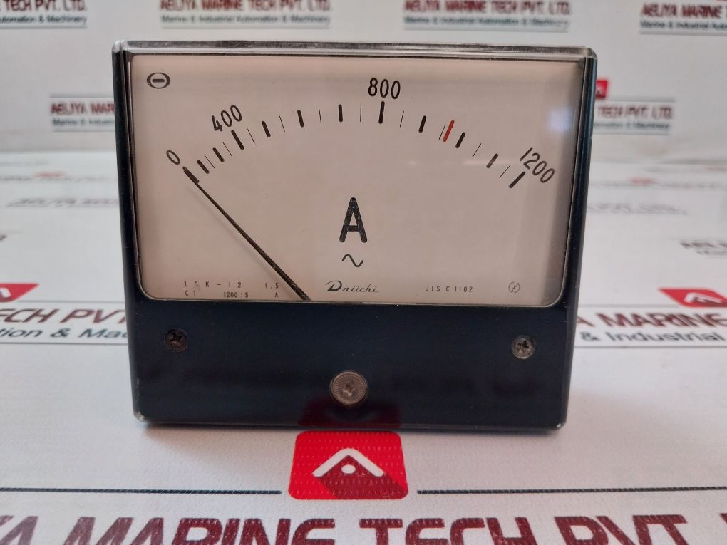 Daiichi Lsk-12 Panel Voltmeter 0-1200A