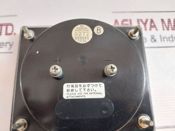 Daiichi LMK-12 Panel Meter -100-0+100 A