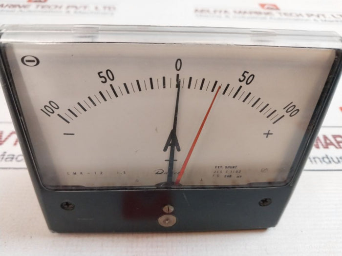 Daiichi LMK-12 Panel Meter -100-0+100 A