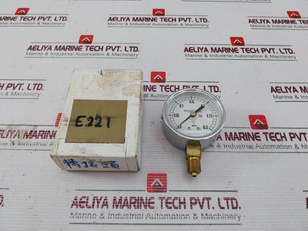 Daito 0-0.3 Mpa Pressure Gauge 12815102