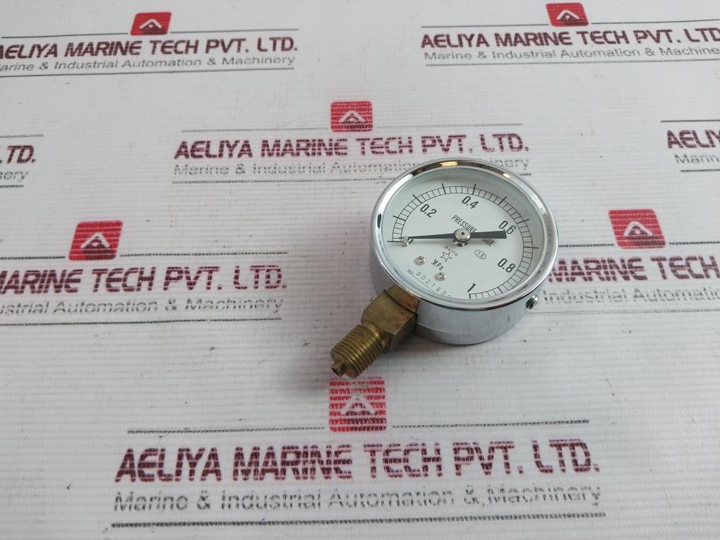 Daito 0-1 Mpa At Pressure Gauge 60 Mm