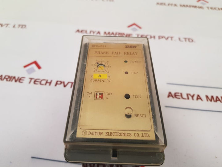 Daiyun Dfr-021 Phase Fail Relay Dpf-021