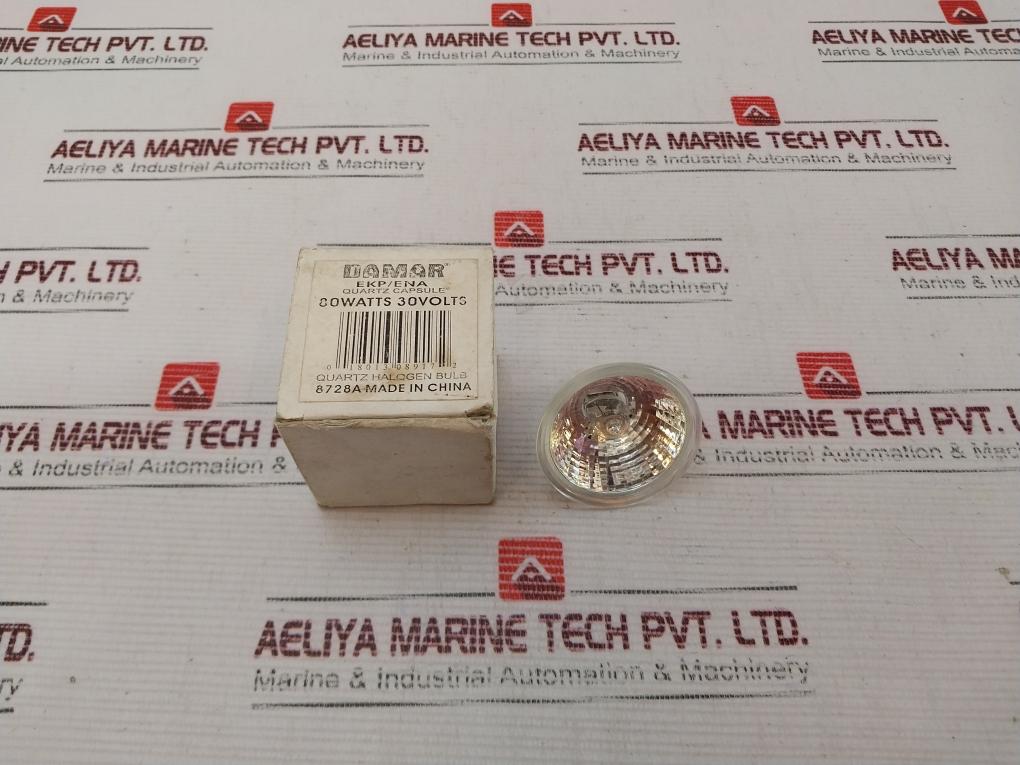 Damar Ekp/Ena Halogen Projector Lamp 80Watts 30Volts