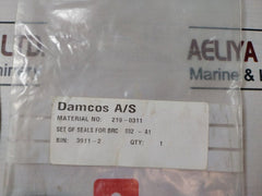 Damcos 219-0311 Set Of Seals For Brc 219-0311