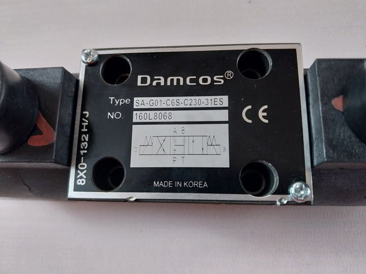 Damcos Sa-g01-c6S-c230-31Es Directional Control Valve 160L8068 	50/60Hz