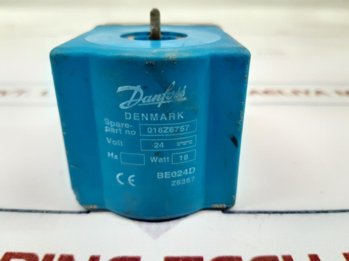 Danfoss 018Z6757 Solenoid Coil used