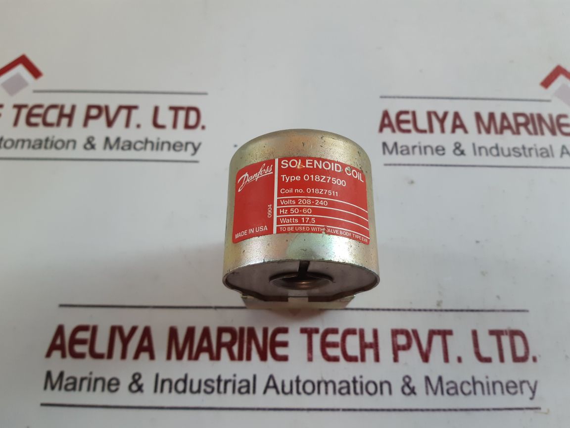 Danfoss 018Z7500 Solenoid Coil 17,5W