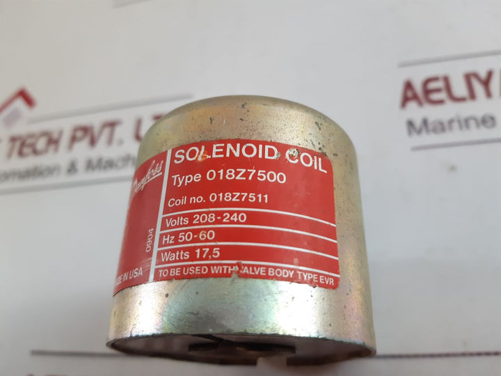 Danfoss 018Z7500 Solenoid Coil 17,5W