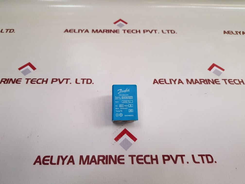 Danfoss 042N7523 Solenoid Coil 220V 60Hz 9W