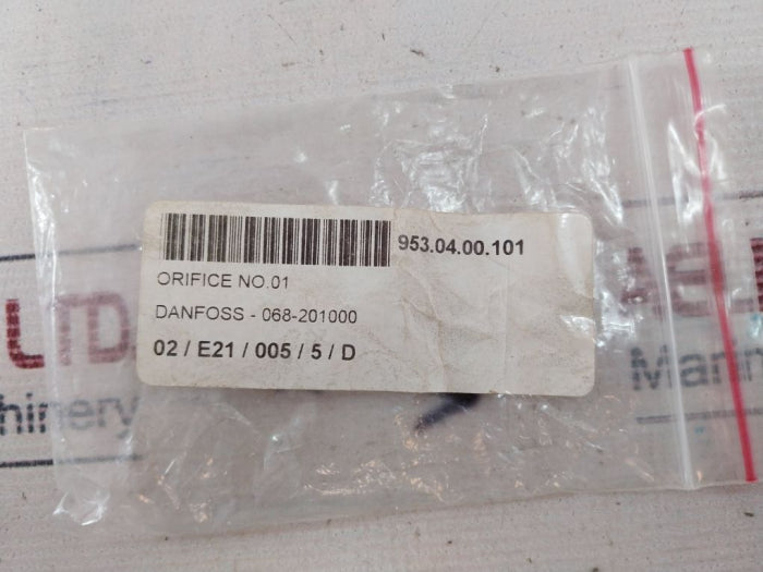 Danfoss 068-2010 Refrigeration Orifice For Expansion Valve