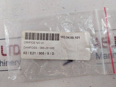 Danfoss 068-2010 Refrigeration Orifice For Expansion Valve