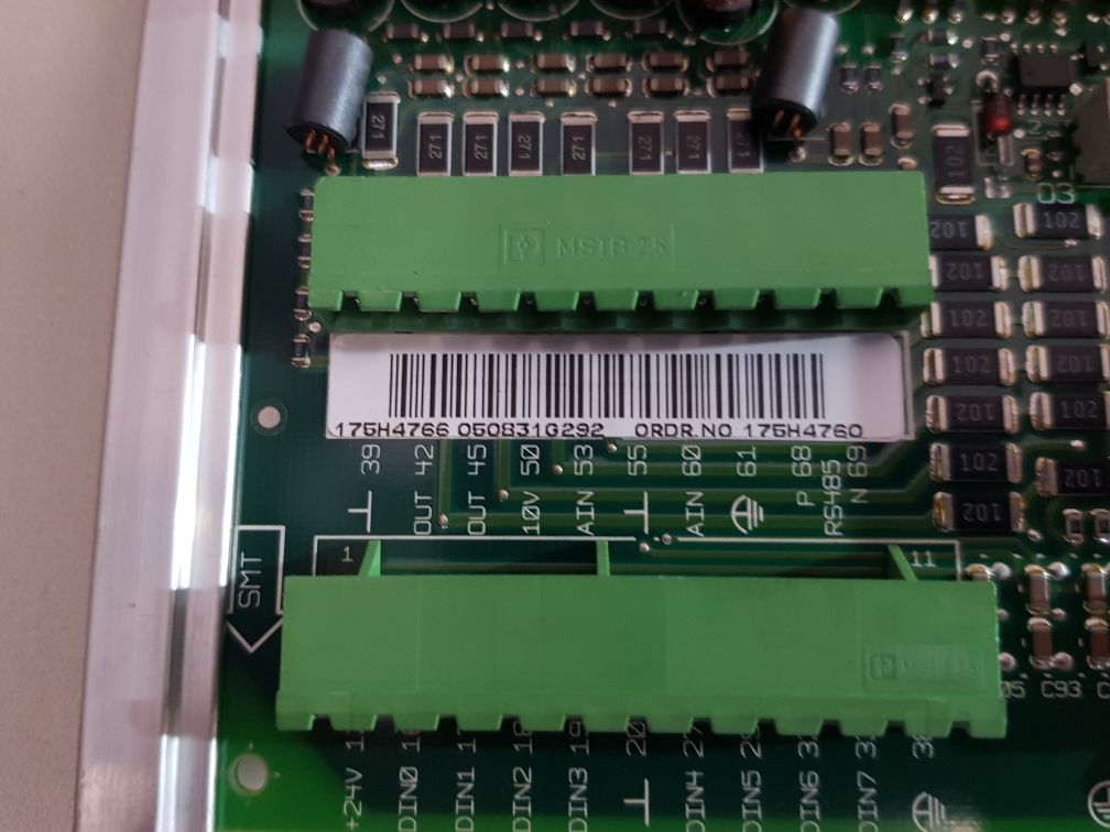 Danfoss 175H4760 Process Control Card