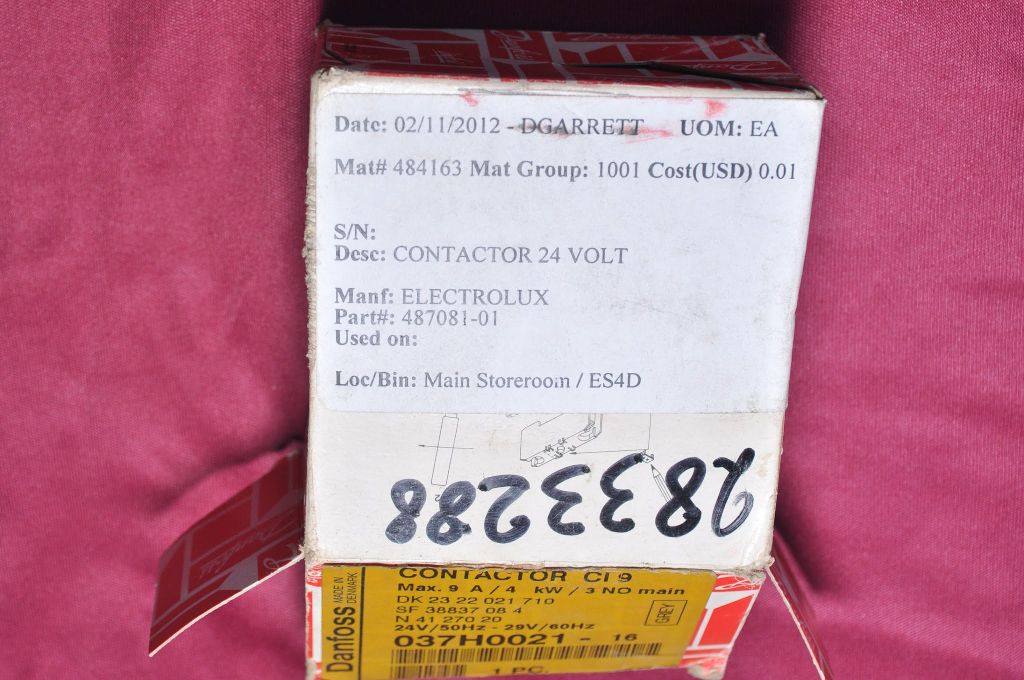Danfoss Ci 9 Contactor New One