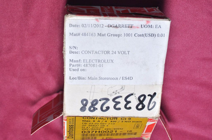 Danfoss Ci 9 Contactor New One