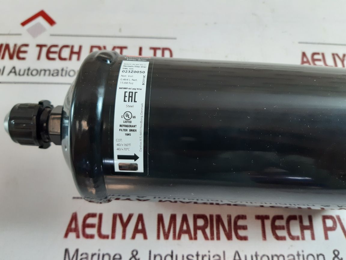 Danfoss Dml304 Hermetic Filter Drier 023Z0050