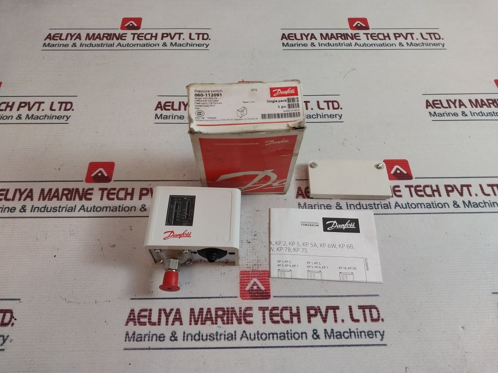 Danfoss Kp2 Pressure Switch 0.5-1.5 Bar 7-20 Psi