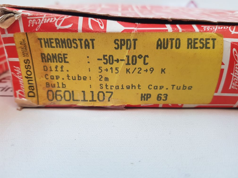 Danfoss kp 63 thermostat 060l1107
