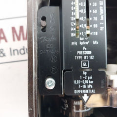 Danfoss Rt 112 Pressure Switch 17-5191, 400V