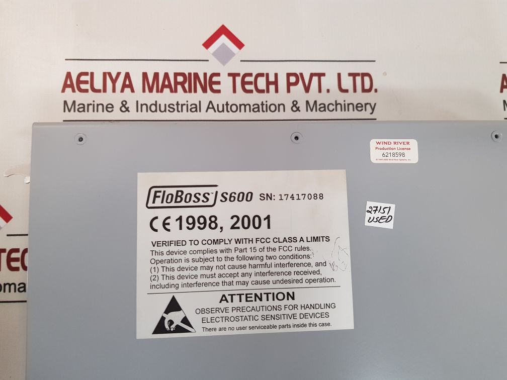 Daniel Floboss S600 Flow Computer