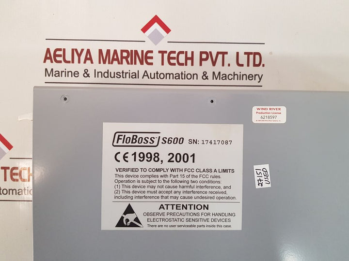 Daniel Floboss S600 Flow Computer