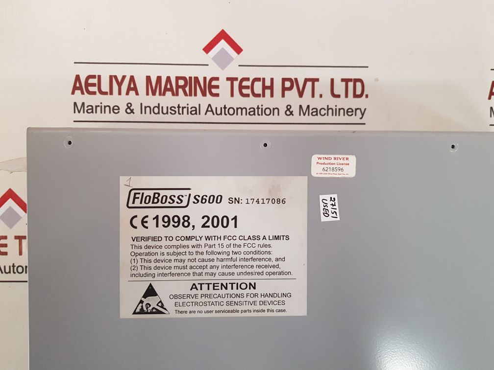 Daniel Floboss S600 Flow Computer