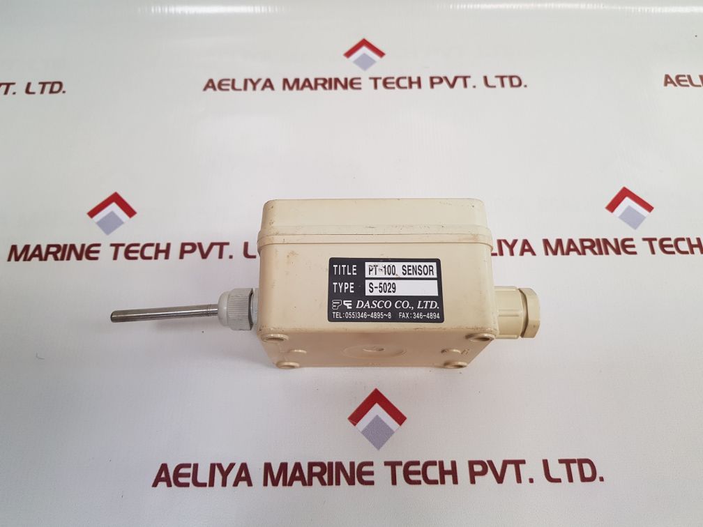 Dasco Pt-100 Temperature Sensor S-5029