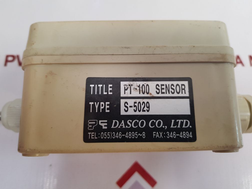 Dasco Pt-100 Temperature Sensor S-5029