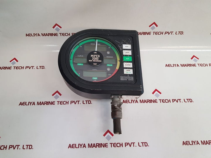 Data Instrument Mipeg 2000 Safe Load Indicator Crane Monitoring Sli Display System
