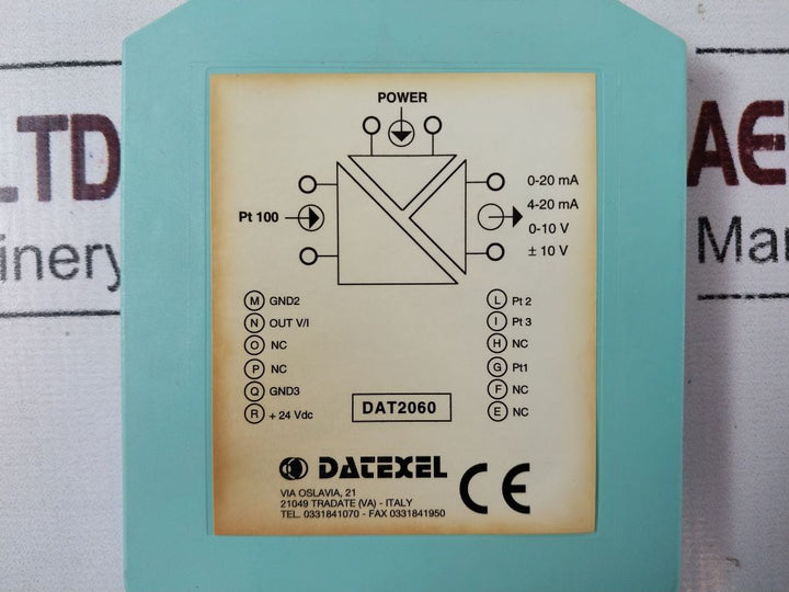 Datexel Dat2060 3 Ways Isolated Prog.Rtd Conditioner