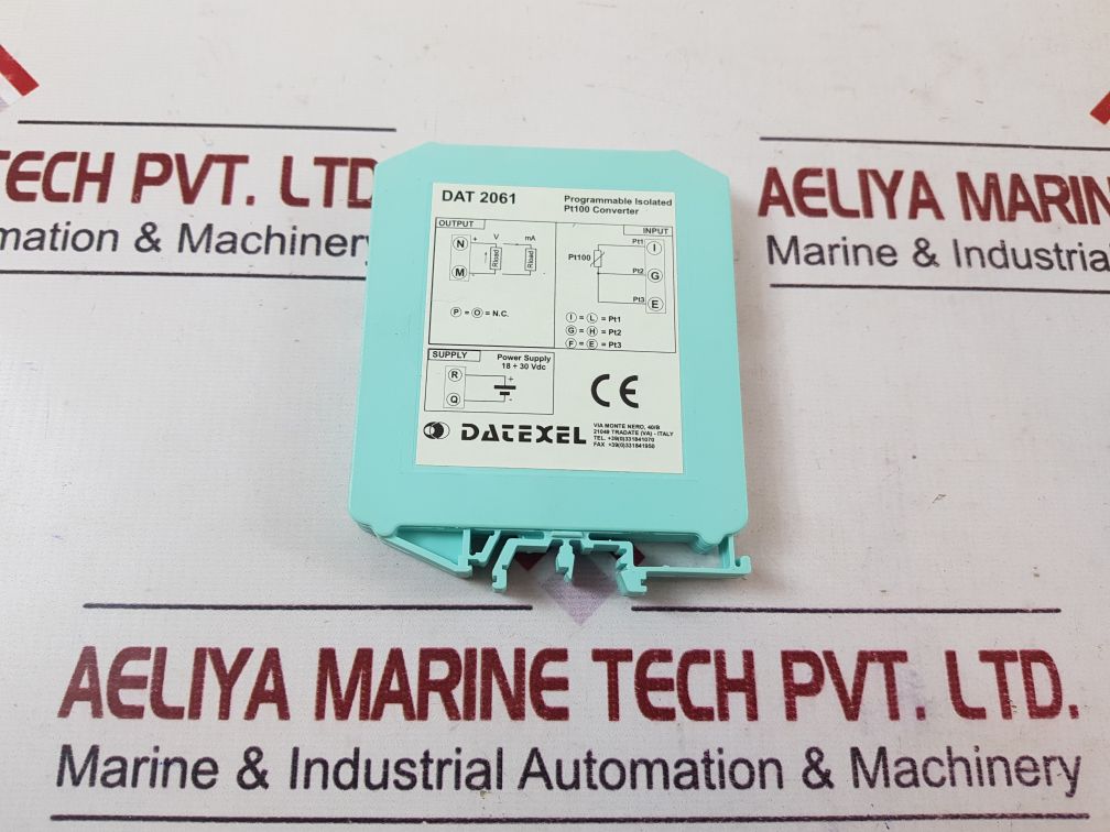 Datexel Dat 2061 Programmable Isolated Converter Pt100