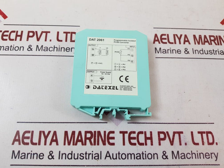 Datexel Dat 2061 Programmable Isolated Converter Pt100