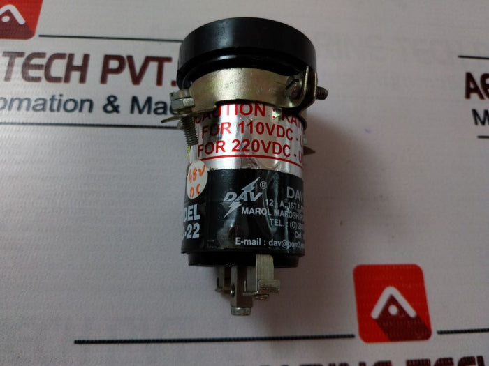 Dav Industries Ntc-22 Semaphore Indicator 24/30 Vdc