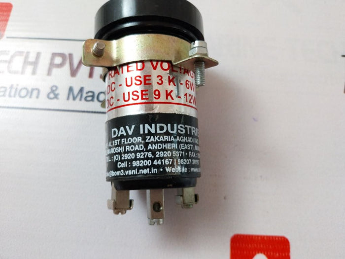 Dav Industries Ntc-22 Semaphore Indicator 24/30 Vdc