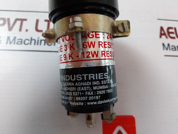 Dav Industries Ntc-22 Semaphore Indicator 24/30 Vdc