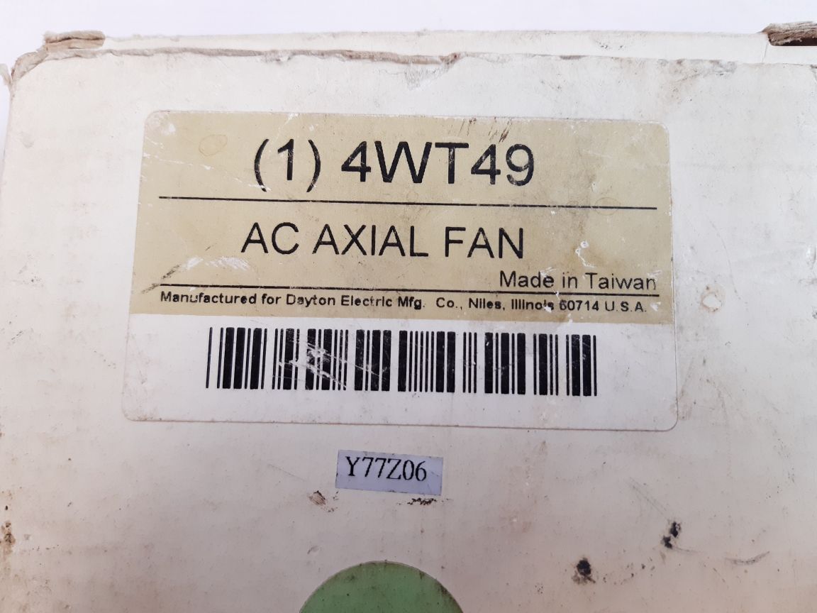 Dayton 4Wt49 Axial Fan E 19455