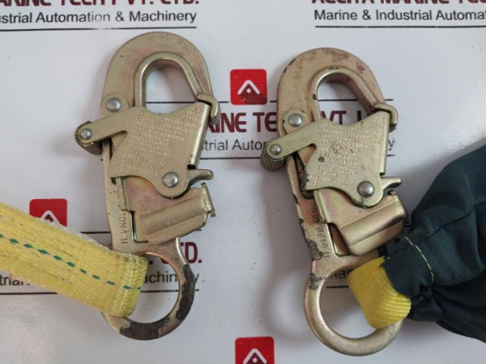 Dbi Sala 1240006 Shock Absorbing Lanyard Hook Anchor Harness Connector 6Ft 900 Lbs