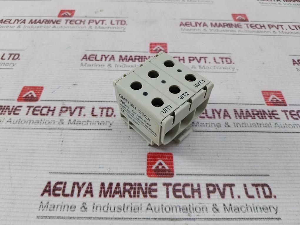 Deca Om57001 Terminal Block 120A 800V