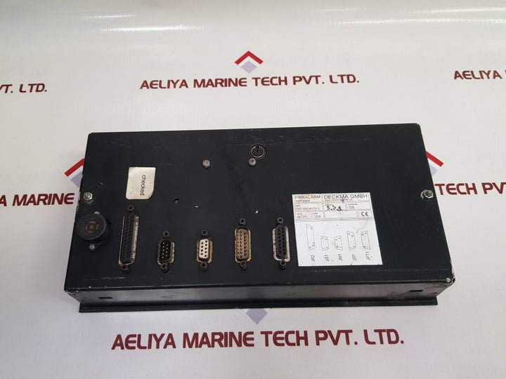 Deckma Fms 3000 Aht01-e Fire Alarm System Main Panel 3.3.1