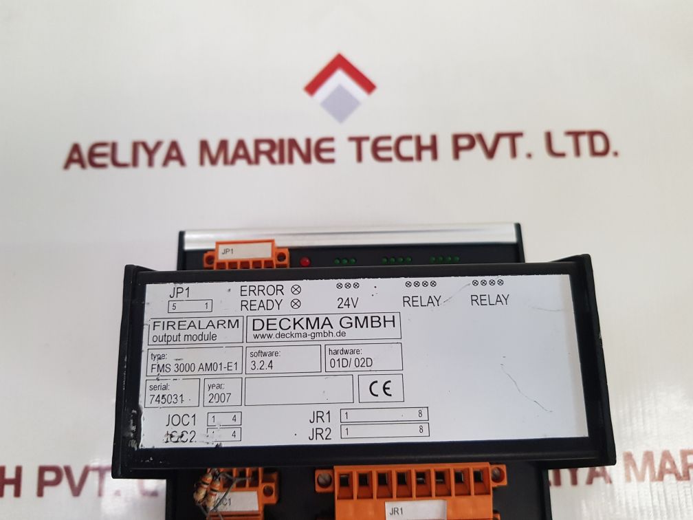 Deckma Fms 3000 Am01-e1 Firealarm Output Module