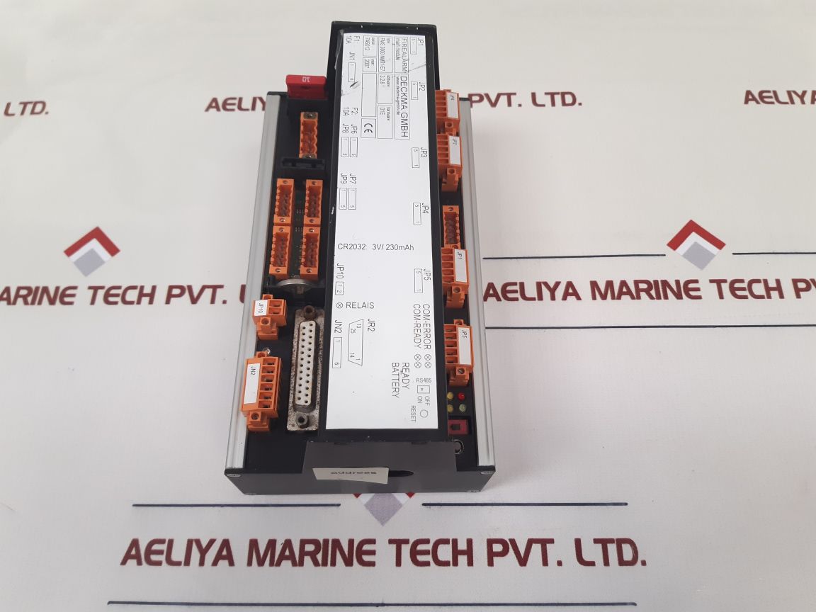 Deckma Fms 3000 Nm01-e7 Fire Alarm Main Module - Aeliya Marine Tech